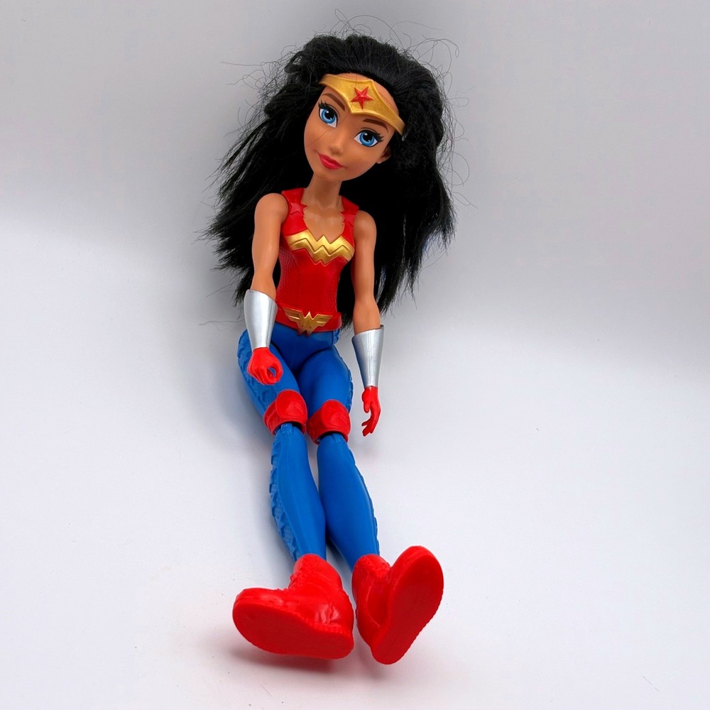 DC Super Hero Girls Wonder Woman Doll 12 inch Mattel DMM24 Articulated Figure